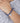 Mala bracelet with blue agate and tree of life pendant – Flexible fashion bracelet in size M & L
