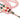 Beautiful pink mala necklace - rose quartz with 7 chakra stones | spiritual energy