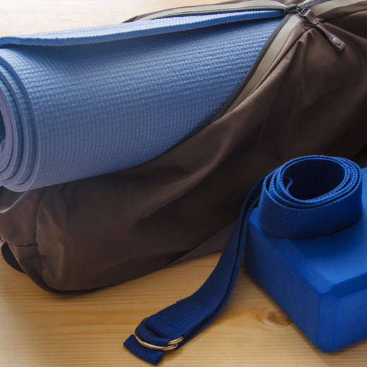 Yoga bags and carrying straps