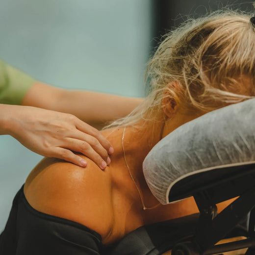 Portable massage chairs