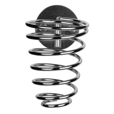 Wall-mounted hairdryer holder – practical and stylish design