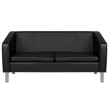 Waiting room sofa from Gabbiano - organic leather