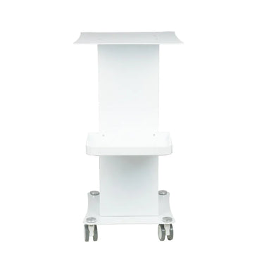 Rolling table with wheels and locking function – stable and mobile table for cosmetics equipment
