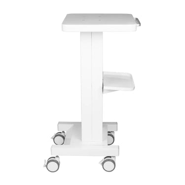 Cosmetic table with wheels and locking function – mobile and functional table solution for cosmetic devices