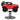 Children's barber chair - SUV design in red