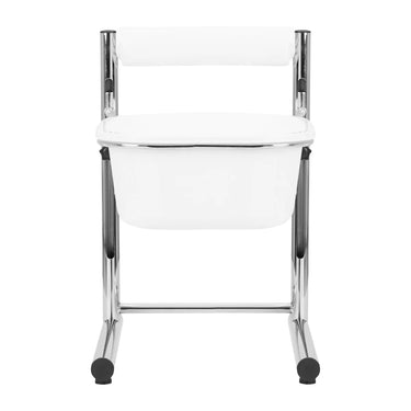 Height-adjustable pedicure tray with soft leg support – ergonomic design for professional use