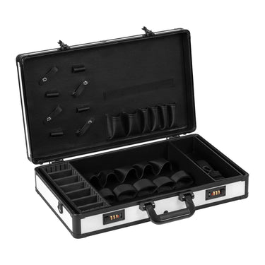 Professional hairdressing case in aluminum - with combination lock