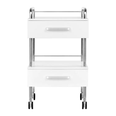 Cosmetic trolley with 2 drawers and 2 shelves - practical and elegant storage