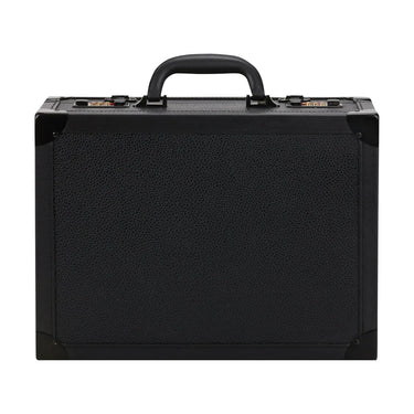 Black hairdressing case - with double combination lock and practical handle