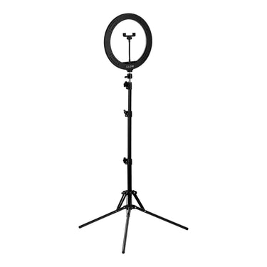 GLOW 13" Ring Lamp with Tripod – Kompakt og Effektiv Belysning