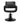 Gabbiano Amsterdam barber chair in organic leather - modern design