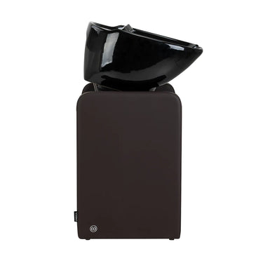 Gabbiano Helsinki hair washing chair - modern design in organic leather