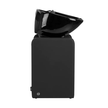 Gabbiano Helsinki hair washing chair - modern design in organic leather