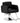Gabbiano Amsterdam barber chair in organic leather - modern design