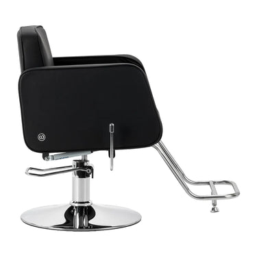 Gabbiano Amsterdam barber chair in organic leather - modern design