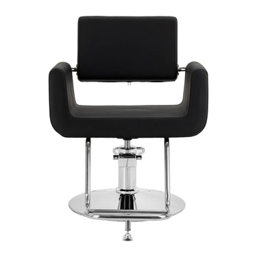 Gabbiano Amsterdam barber chair in organic leather - modern design