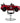 Children's barber chair - Race car in red