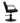 Gabbiano Amsterdam barber chair in organic leather - modern design