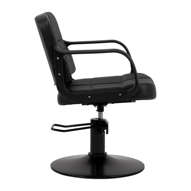 Gabbiano Amsterdam barber chair in organic leather - modern design
