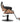 Gabbiano Amsterdam barber chair in organic leather - modern design