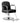 Gabbiano Amsterdam barber chair in organic leather - modern design