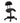 Activeshop 6001 behandlerstol sort med sort base