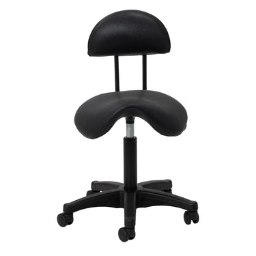 Activeshop 6001 behandlerstol sort med sort base