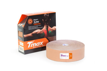 Tmax kinesiologitape - 32m x 5cm - kvalitetstape til gunstige priser