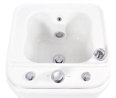 Foot bath Meta with wheels