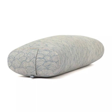 Yoga bolster Oval Classic Lahari med speltskaller (72,5 x 30 x 17 cm)