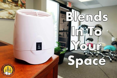 Ultralyd aroma diffuser i bambus – ELIA duft diffuser med LED lys for eteriske oljer