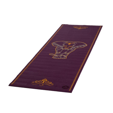 Design yogamåtte BIG ELEPHANT, tofarvet, The Leela Kollektion (4,5 mm, 183 x 60 cm)