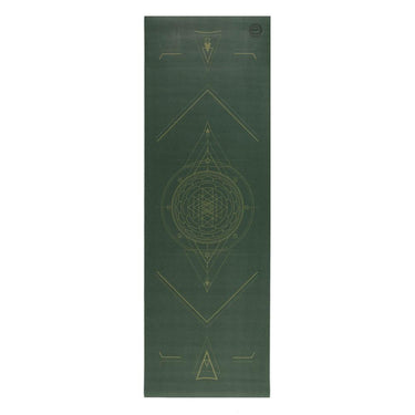 Yogamåtte LEELA kollektion, Yantralign (4,5 mm, 183 x 60 cm)