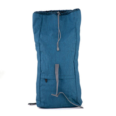 Urban Yogi rolltop rygsæk - Praktisk yogataske i blå med plads til yogamåtte og 14" laptop