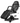 Hydraulic treatment chair Sart black PVC