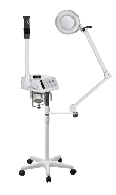 Exclusive ozone digital facial steamer H-Two with herbal chamber and aroma container
