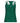 Dark Green Yoga Top with Leaf Pattern and Racerback – Organic Cotton and Built-in Bra