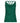 Dark Green Yoga Top with Leaf Pattern and Racerback – Organic Cotton and Built-in Bra