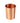 Krus i kobber med gravering eller hamret design - 250 ml