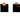 Receptionsdisk Karibu - Sort-deco i eg