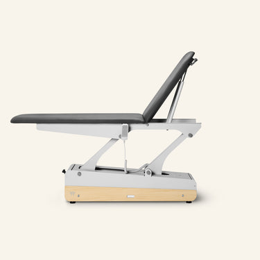 Massage table Naggura Swop 2L with electric height adjustment in anthracite gray