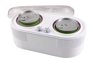 Voksvarmer Twincan – dobbelt voksvarmer 525 ml + 850 ml med justerbar temperatur