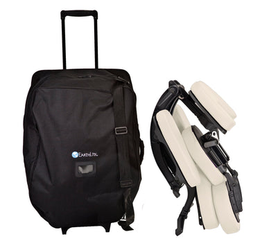 Earthlite Avila II professionel massagestol – komplet pakke med hjultaske og uendelig justering