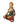 Buddha Statue – Multifarvet Akshobhya Buddha, Ca. 30 cm