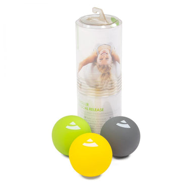 Fascia massagebolde 3 stk. - til triggerpunkt terapi