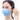 50 x face masks premium 3-layer protection - with elastic