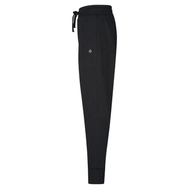 Comfortable yoga pants for men in olive green - organic cotton, relaxed fit and side pockets