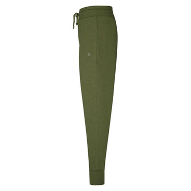 Olive green yoga pants for men - comfortable joggers in 100% organic cotton