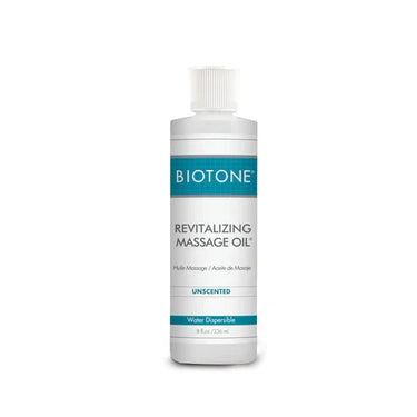 Revitalizing massageolie uden duft fra BIOTONE® – naturlig og fugtgivende olie til massage