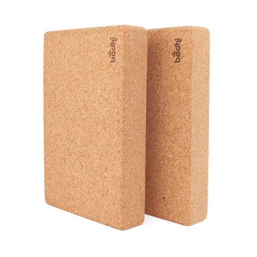 Yogablok i kork – Bodhi Flad til skulderstøtte (30,5 x 20,5 x 5 cm)